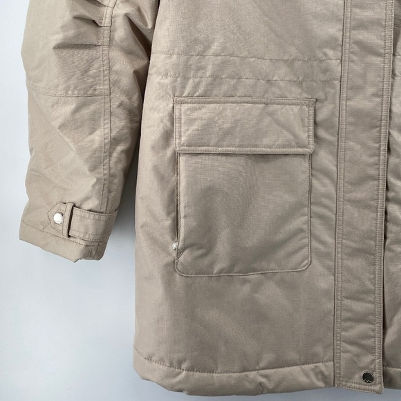 Wind River Jacket Woman's Size 2XL Winter Coat T-Max Hyper Dri- Hooded Tan - Picture 3 of 16